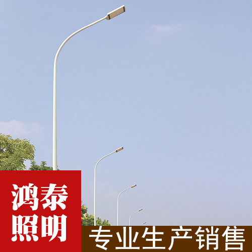 10米自弯臂道路灯